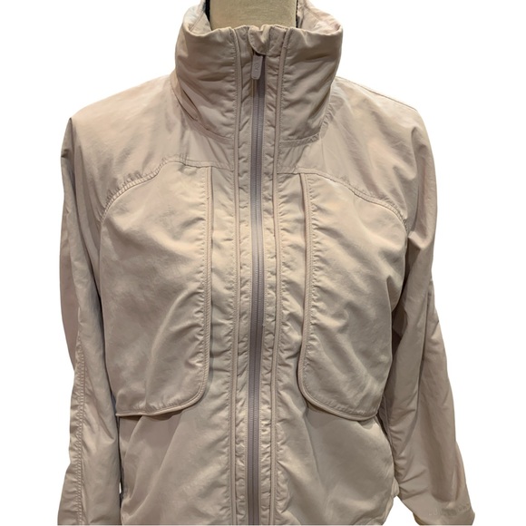 Lululemon Always Effortless Jacket Full Zip Packable Hood Pink Women’s Size 6 - Picture 6 of 13
